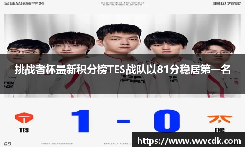 挑战者杯最新积分榜TES战队以81分稳居第一名